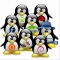 Vezető Linux disztribúciók szimbólumai